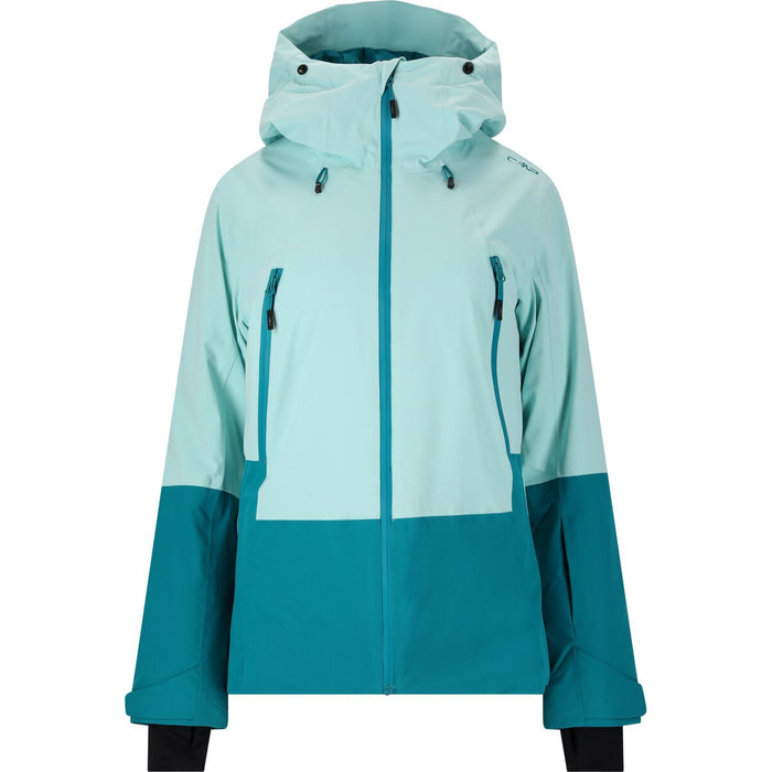 CMP Woman Jacket Fix Hood Jacket E309 Acqua