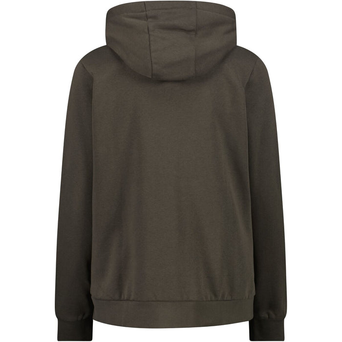 CMP Woman Jacket Fix Hood Sweatshirt F894 Thyme