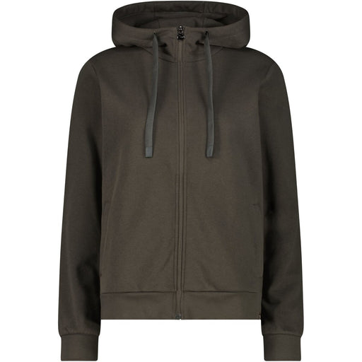 CMP Woman Jacket Fix Hood Sweatshirt F894 Thyme