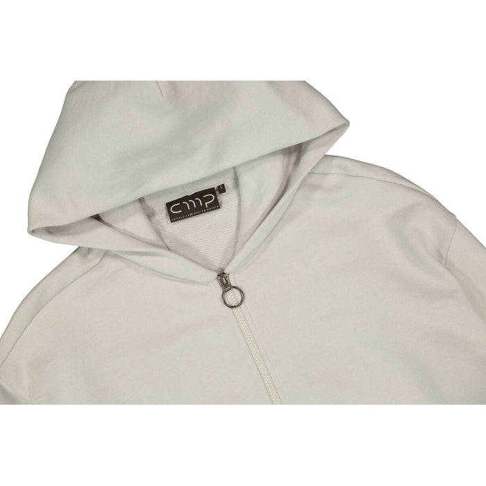 CMP Woman Jacket Fix Hood Sweatshirt A219 Bone