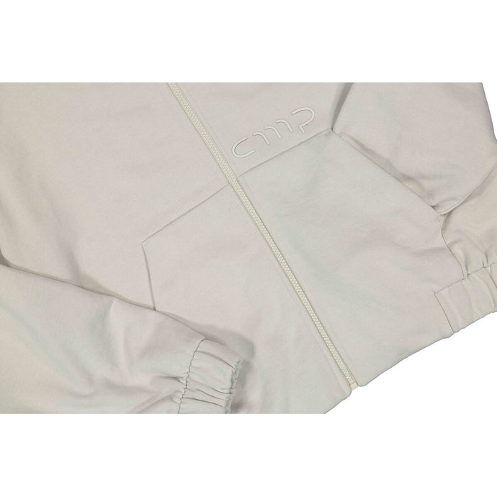 CMP Woman Jacket Fix Hood Sweatshirt A219 Bone