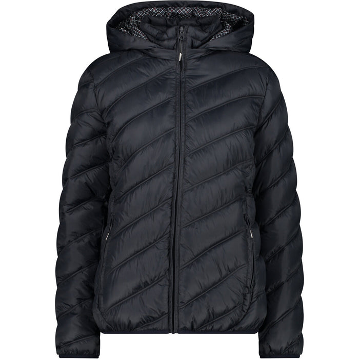 CMP Woman Jacket Snaps Hood Jacket U423 Antracite