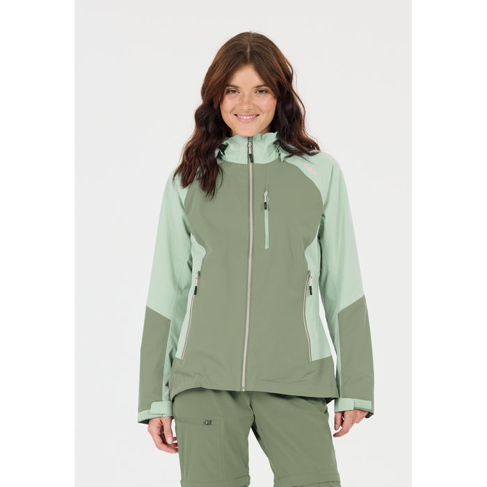 CMP Woman Jacket Zip Hood Jacket E452 Salvia