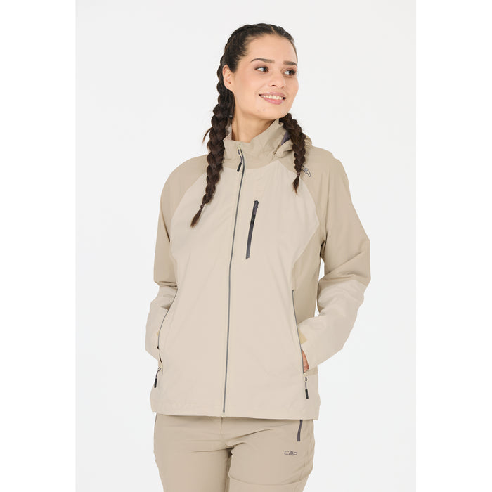 CMP Woman Jacket Zip Hood Jacket A238 Vaniglia
