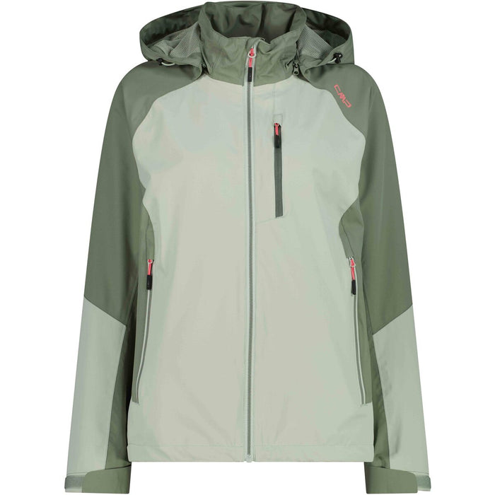CMP Woman Jacket Zip Hood Jacket F406 Pistacchio