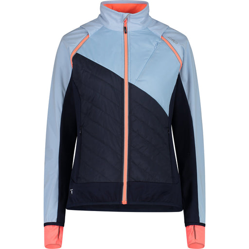 CMP Woman Jacket with Detachable Sleeves WP Jacket L437 Cristall Blue