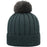 CMP Woman Knitted Hat Hoods F520 Trek Green