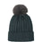 CMP Woman Knitted Hat Hoods F520 Trek Green