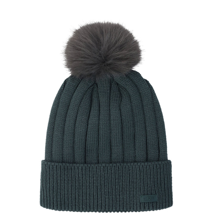 CMP Woman Knitted Hat Hoods F520 Trek Green
