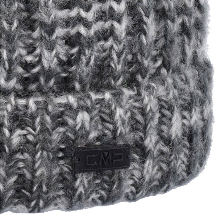 CMP Woman Knitted Hat Hoods U901 Nero