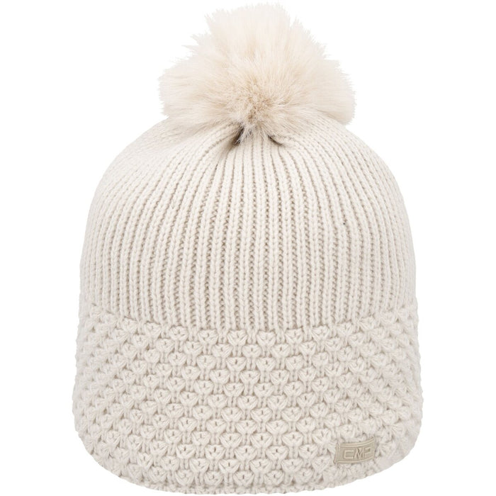 CMP Woman Knitted Hat Hoods P220 Kaki