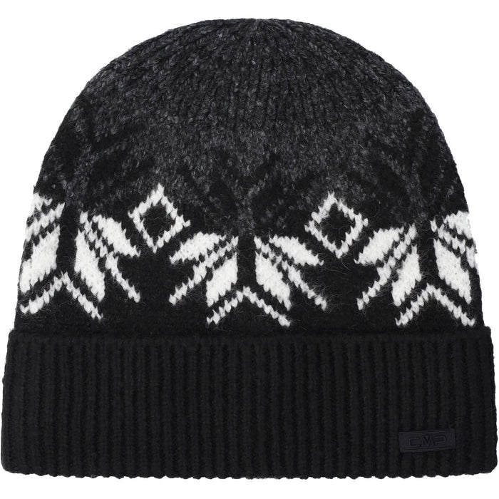 CMP Woman Knitted Hat Hoods U901 Nero