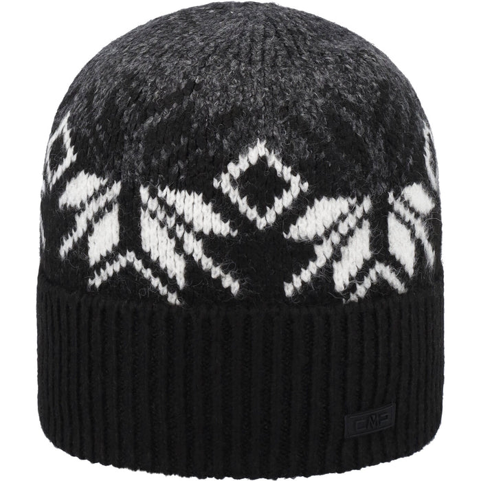 CMP Woman Knitted Hat Hoods U901 Nero
