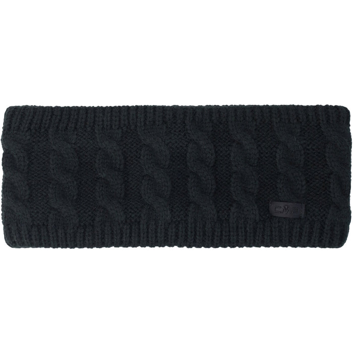 CMP Woman Knitted Headband Headband U901 Nero