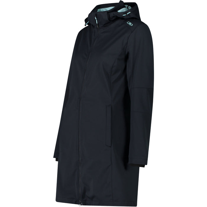 CMP Woman Parka Zip Hood Jacket 01UT Antracite-Opale