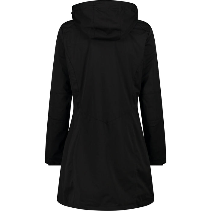 CMP Woman Parka Zip Hood Jacket U901 Nero