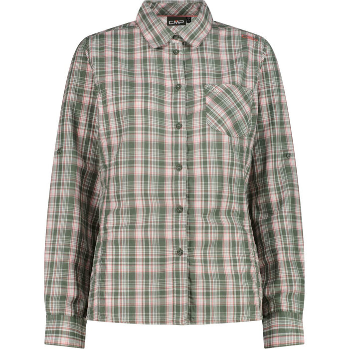 CMP Woman Shirt Shirt 57ZV Avocado-Coral