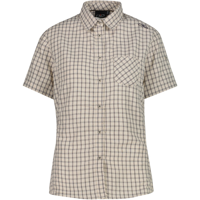 CMP Woman Shirt Shirt 30ZT Vaniglia-Terra