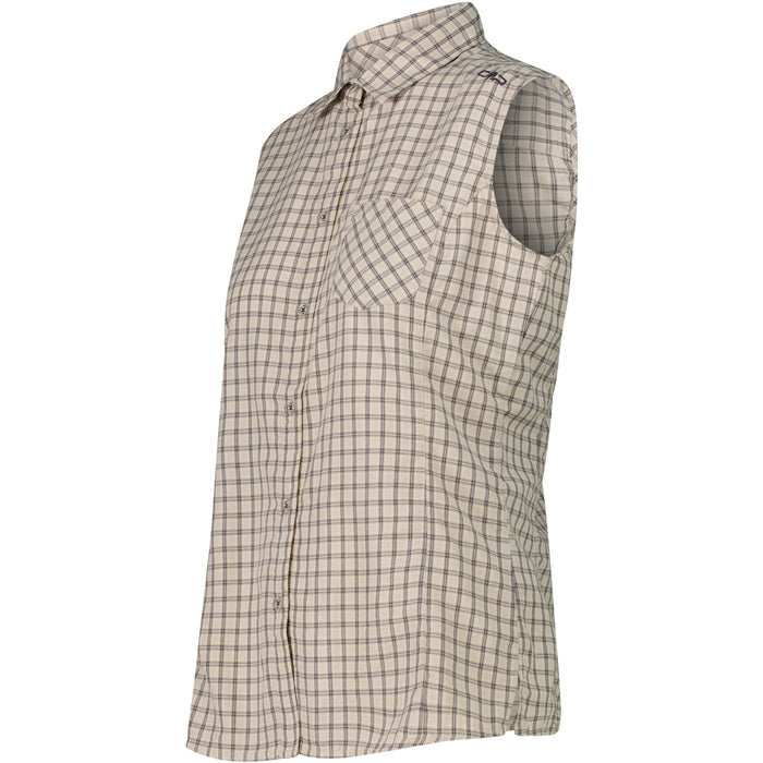 CMP Woman Shirt Shirt 30ZT Vaniglia-Terra