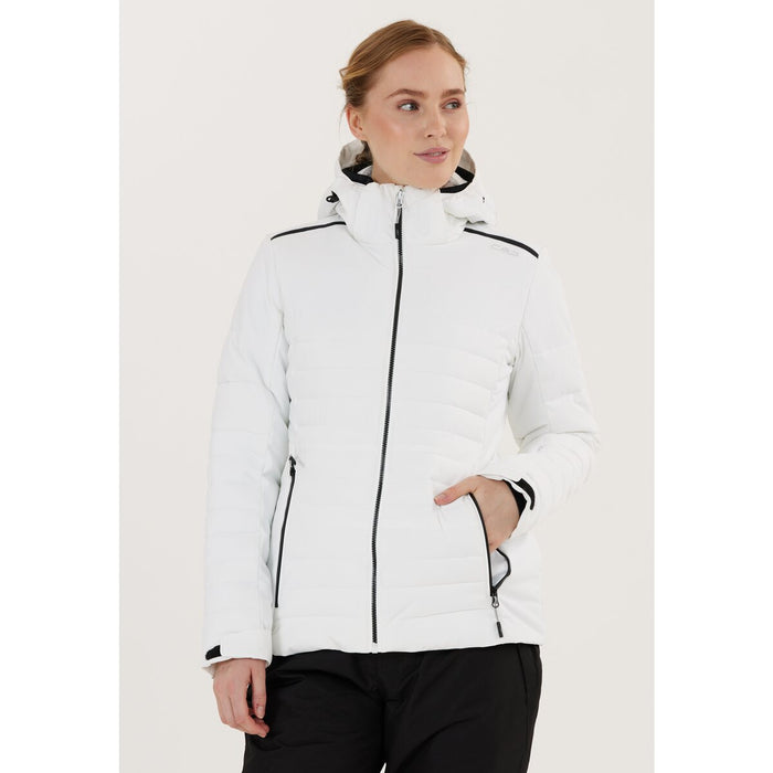 CMP Woman Ski jacket - WP10000 Jacket 35XM Bianco-Nero