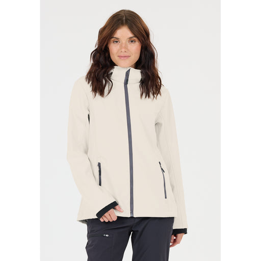 CMP Woman Softshell Jacket Zip Hood Softshell A238 Vaniglia