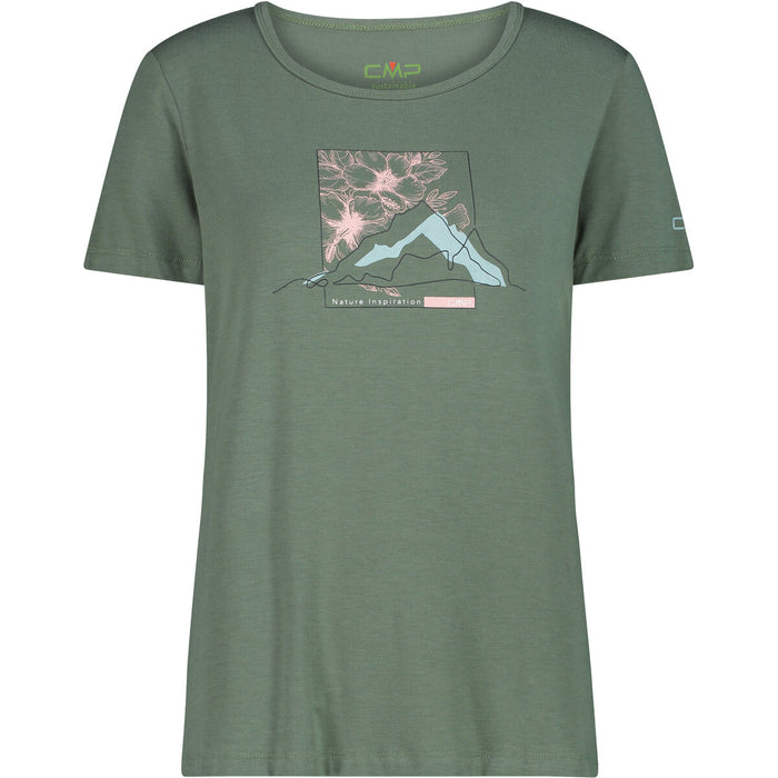 CMP Woman T-Shirt T-shirt E452 Salvia