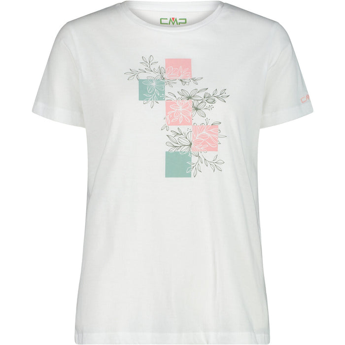 CMP Woman T-Shirt T-shirt 08XR Bianco-Rose