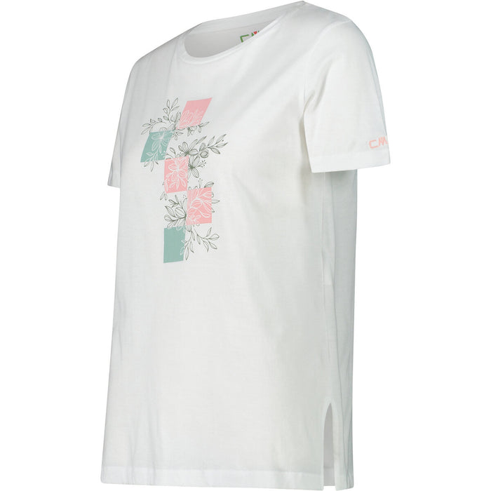 CMP Woman T-Shirt T-shirt 08XR Bianco-Rose