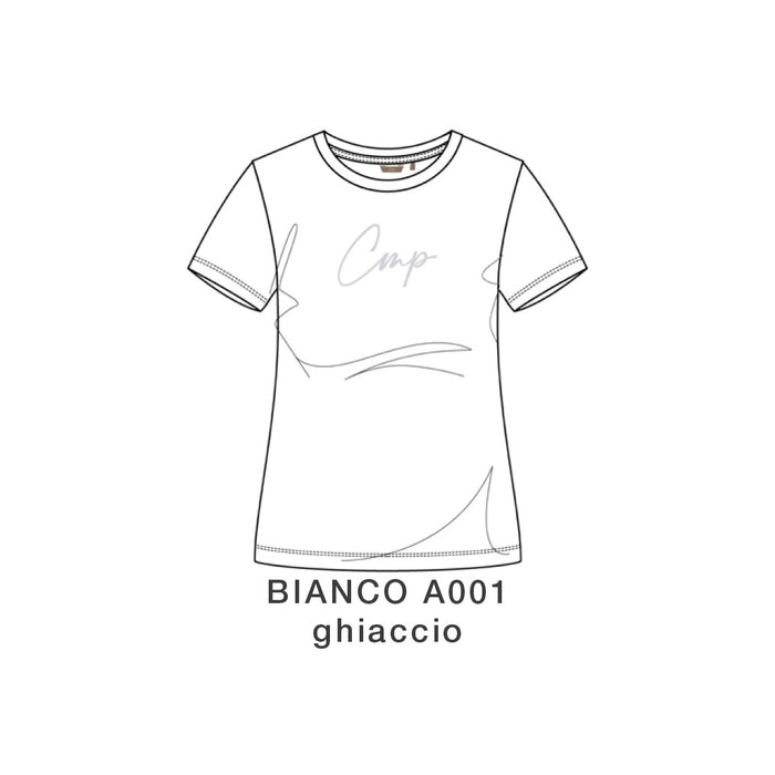 CMP Woman T-Shirt T-shirt A001 Bianco