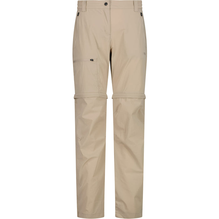 CMP Woman T Zip Off Pant Pants P605 Sabbia