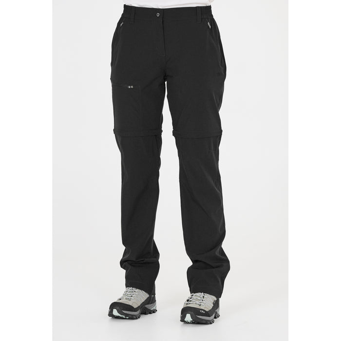 CMP Woman Zip Off Pant Pants U901 Nero