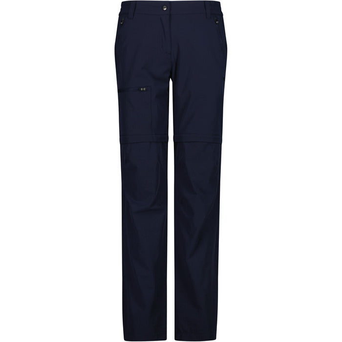 CMP Woman Zip Off Pant Pants N950 Black Blue
