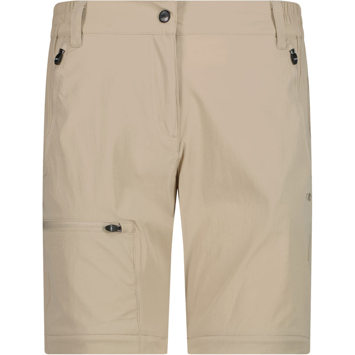 CMP Woman Zip Off Pant Pants P605 Sabbia