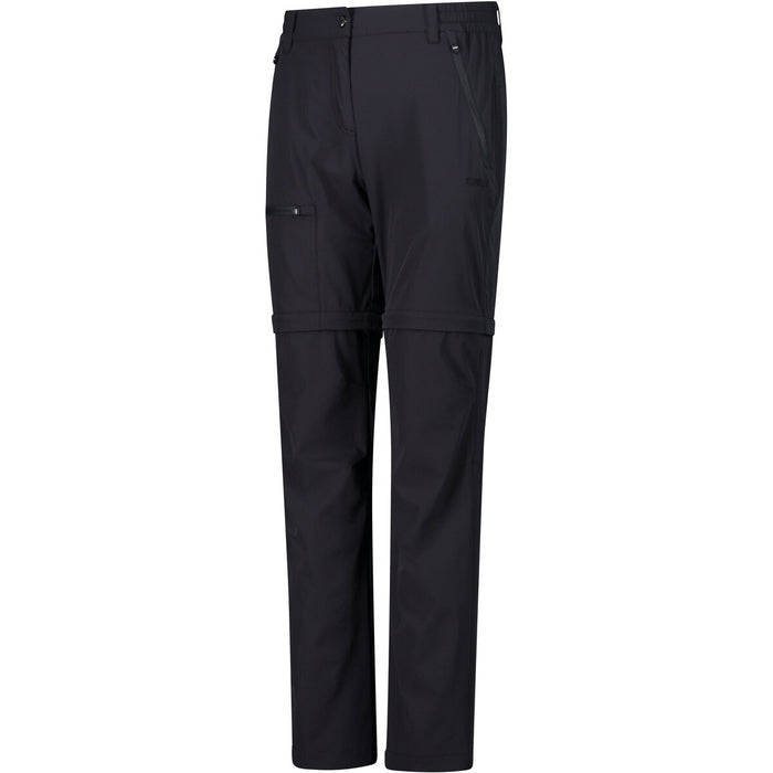 CMP Woman Zip Off Pant Pants U423 Antracite