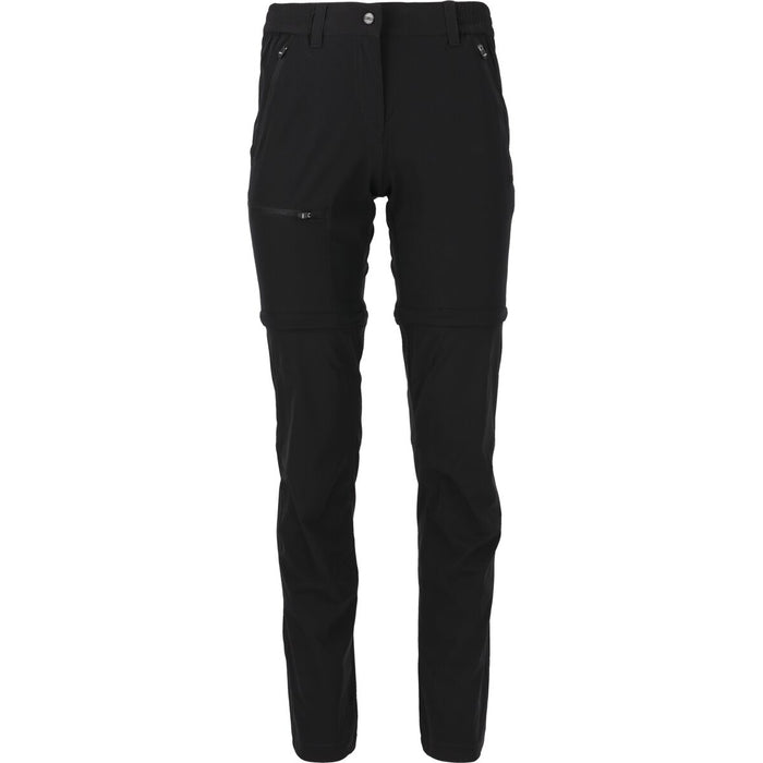 CMP Woman Zip Off Pant Pants U901 Nero