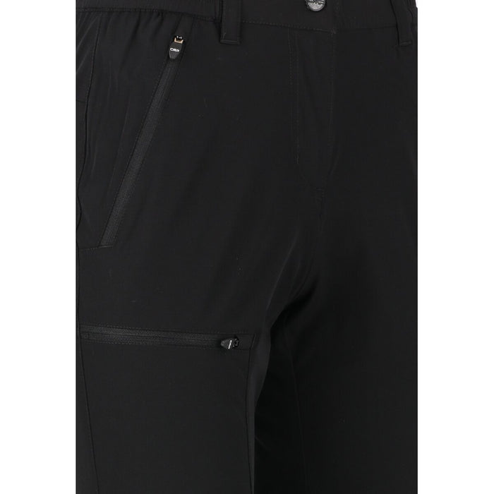 CMP Woman Zip Off Pant Pants U901 Nero