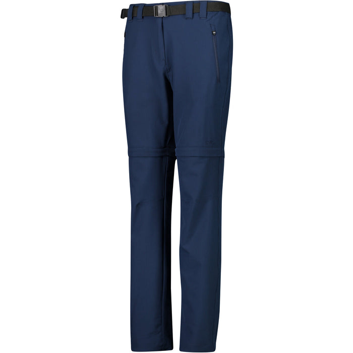 CMP Woman Zip Off Pant 4-Way Stretch Pants M926 Blue