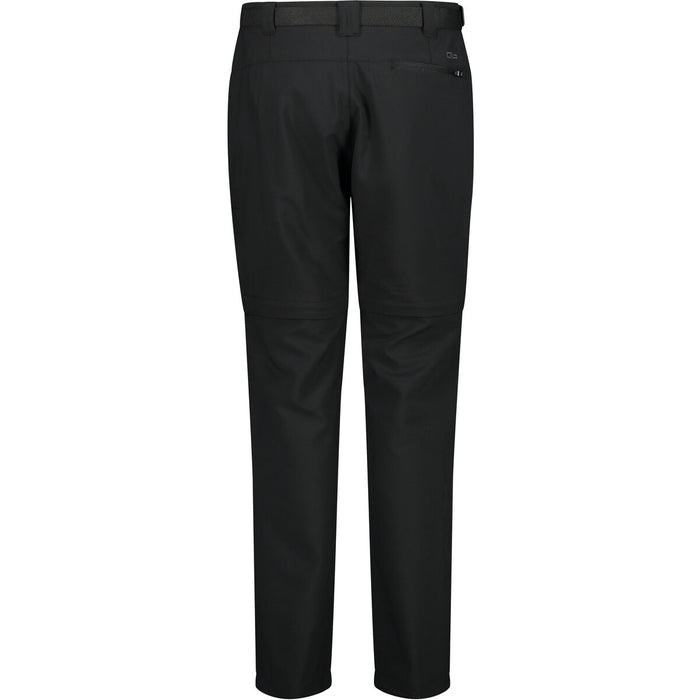 CMP Woman Zip Off Pant 4-Way Stretch Pants U901 Nero