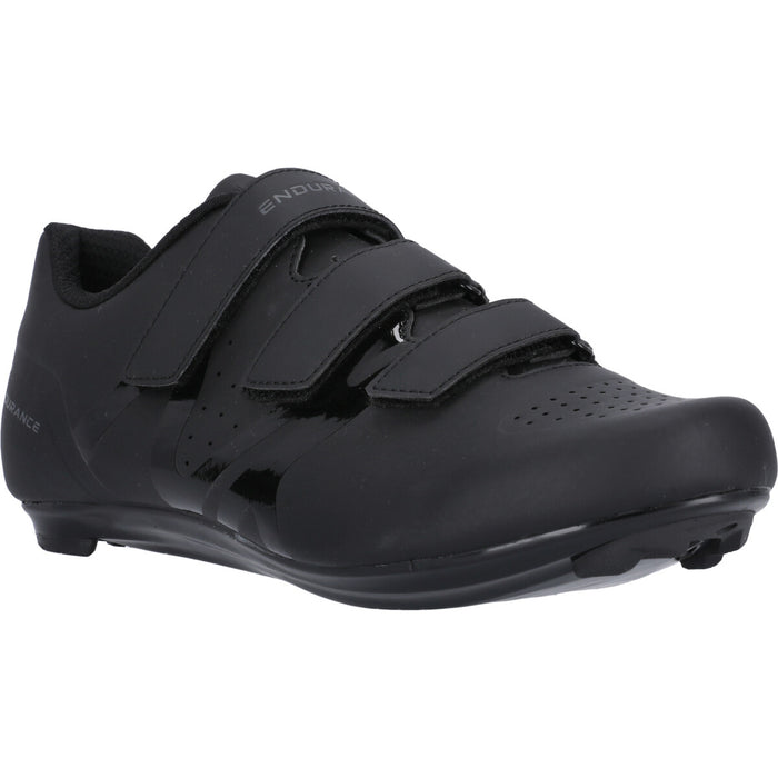 ENDURANCE Wori Road Nylon Cycling Shoes Cycling/Spinning Shoes 1001 Black