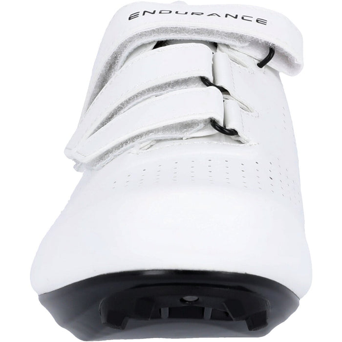 ENDURANCE Wori Road Nylon Cycling Shoes Cycling/Spinning Shoes 1002 White