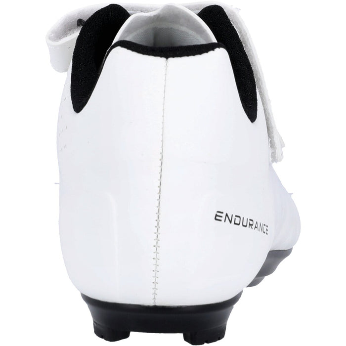 ENDURANCE Wori Road Nylon Cycling Shoes Cycling/Spinning Shoes 1002 White