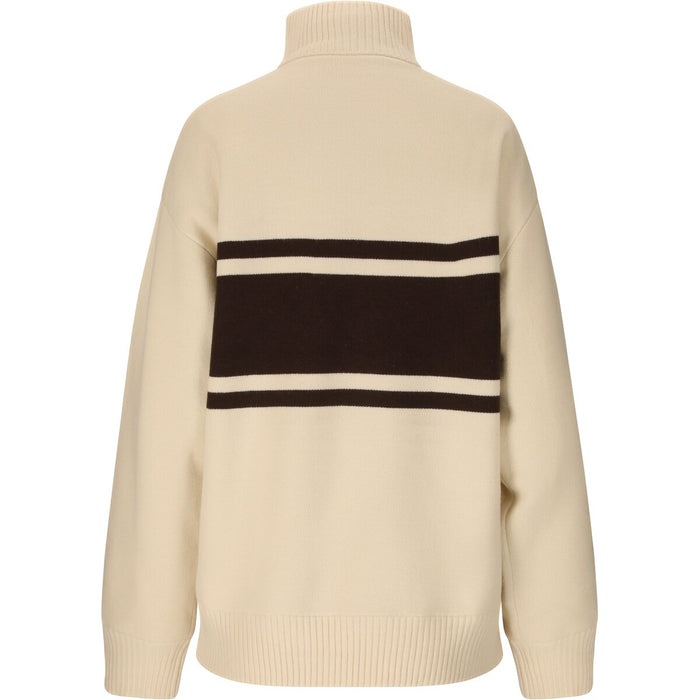 ATHLECIA Yiruma W Knitted Half Zip Knit 1145 Whisper White