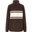 ATHLECIA Yiruma W Knitted Half Zip Knit 1294 Chocolate Torte