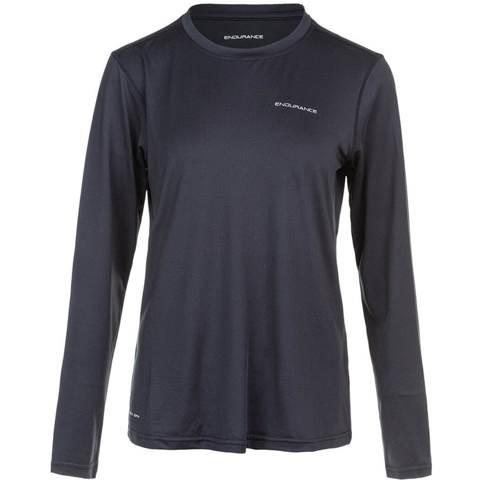 ENDURANCE Yonan V2 W Performance L/S Tee T-shirt 1001 Black