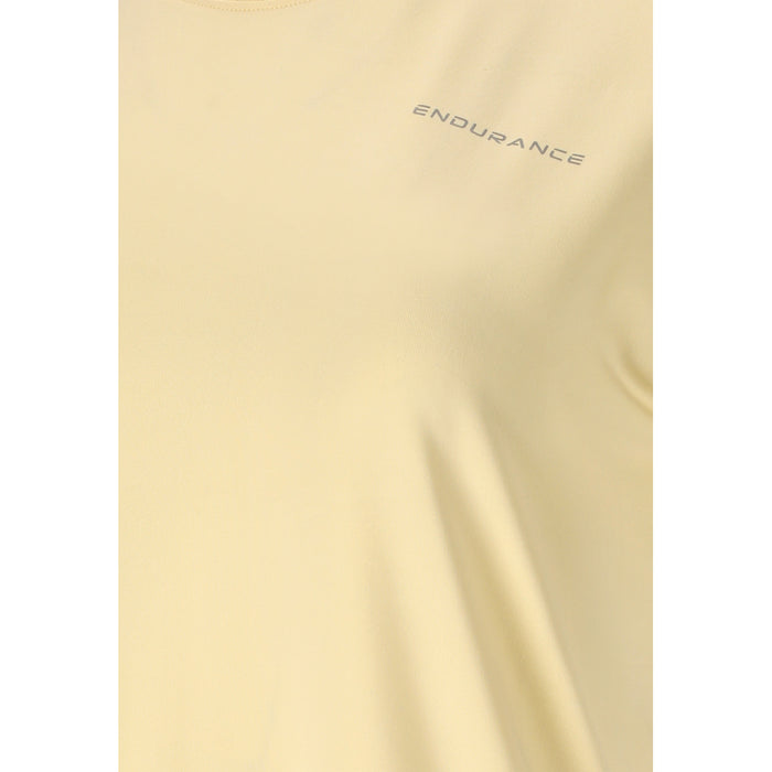 ENDURANCE Yonan V2 W Performance S/S Tee T-shirt 5373 French Vanilla