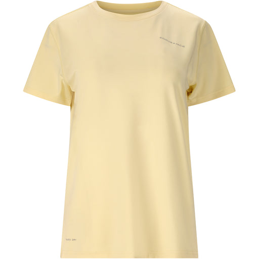 ENDURANCE Yonan V2 W Performance S/S Tee T-shirt 5373 French Vanilla
