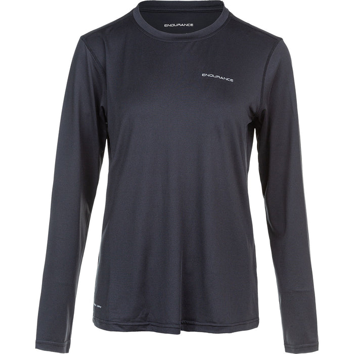 ENDURANCE Yonan W Performance L/S Tee T-shirt 1001 Black