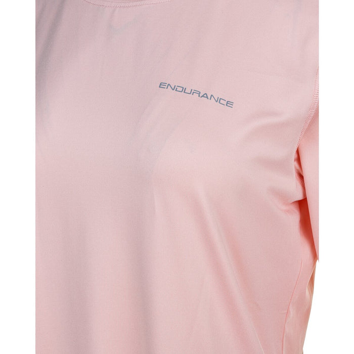 ENDURANCE Yonan W Performance L/S Tee T-shirt 4179 Dusty Peach