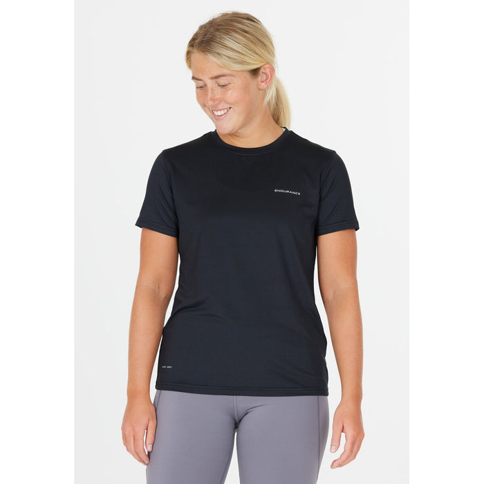 ENDURANCE Yonan W Performance S/S Tee T-shirt 1001 Black