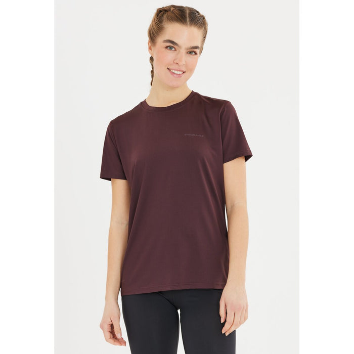 ENDURANCE Yonan W Performance S/S Tee T-shirt 4241 Fudge